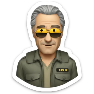 Robert de niro taxi driver sticker