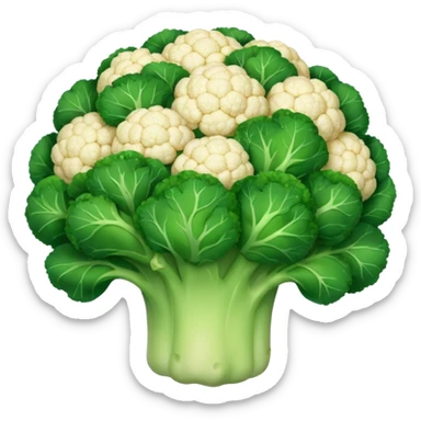 frozen broccoli and cauliflower blend sticker