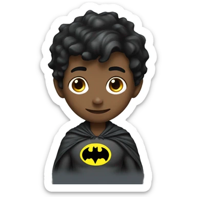 batman boy boy sticker