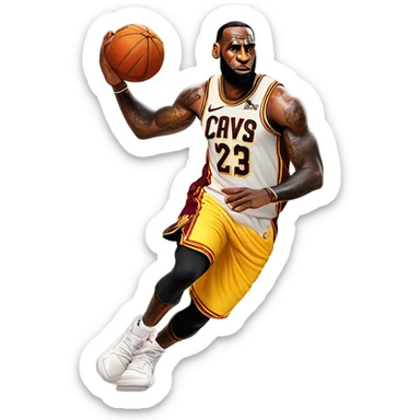 LeBron james sticker