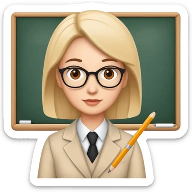 teacher create lesson material sticker