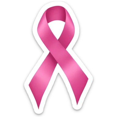 pink ribbon sticker