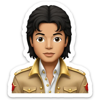 Michael jackson sticker