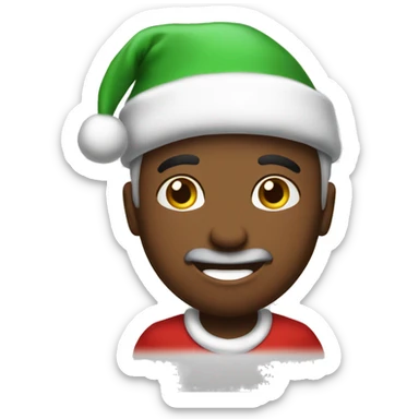 CRISTMAS Emoji cute  sticker