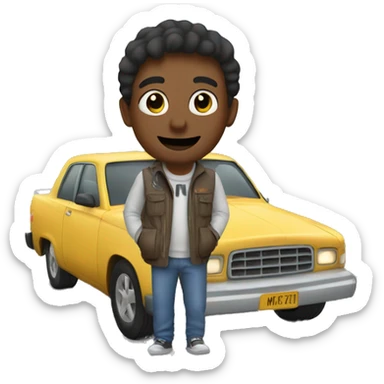 1st stop road trip sticker