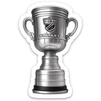 Stanley cup pink colored sticker