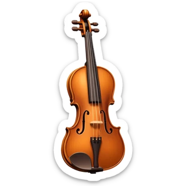 Violin sticker