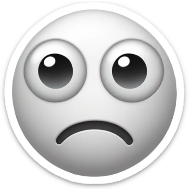 Little pill with frown holding camera  sticker