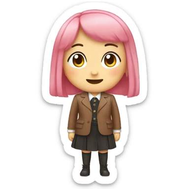 Totò Rina kawaii  sticker