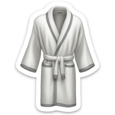 Hotel robe sticker
