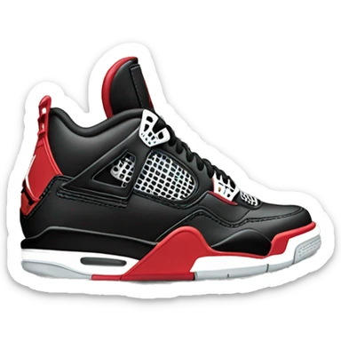 Jordan 4s sticker