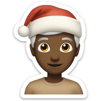 Beige Christmas aesthetic  sticker
