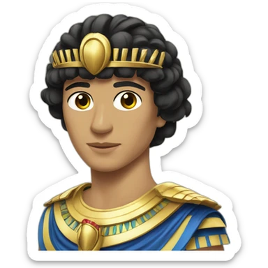 julio cesar y Cleopatra sticker