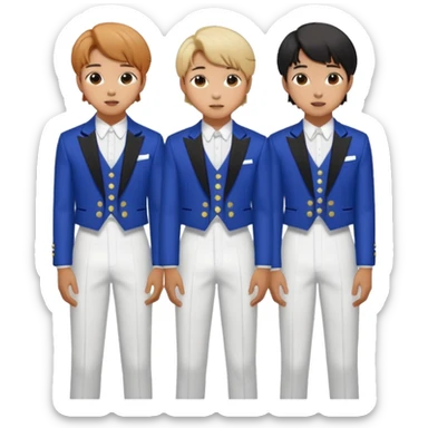 kpop bts group sticker