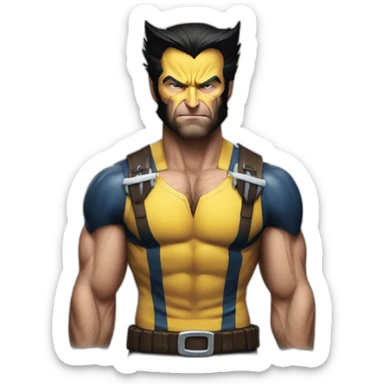 wolverine xmen sticker