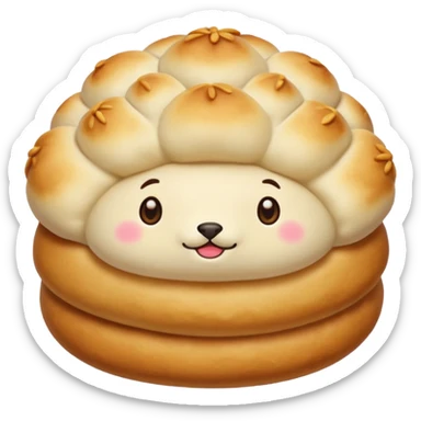 dumpling bun sticker