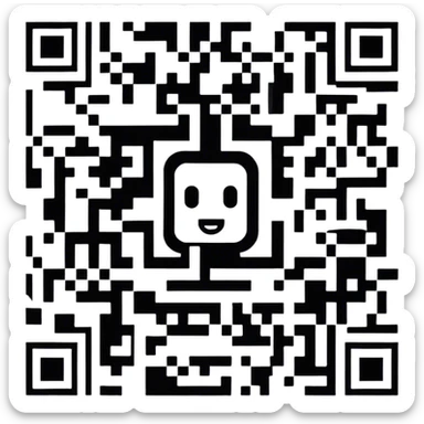 scan qr code sticker