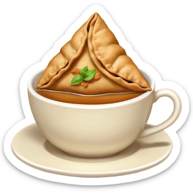 samosa + Chai (TEA) sticker