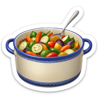 ratatouille dish sticker