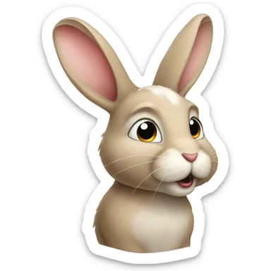Rabbit  sticker