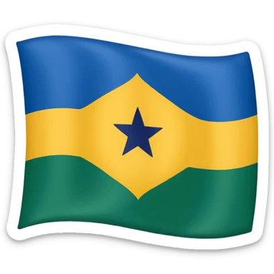 Crie um emoji da bandeira do estado do Paraná sticker