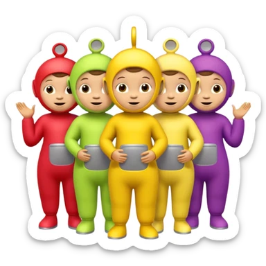 popo sallaya teletubbies sticker