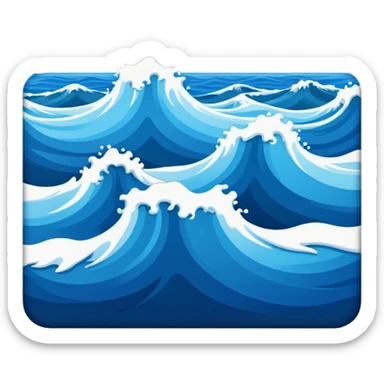 The Ocean sticker