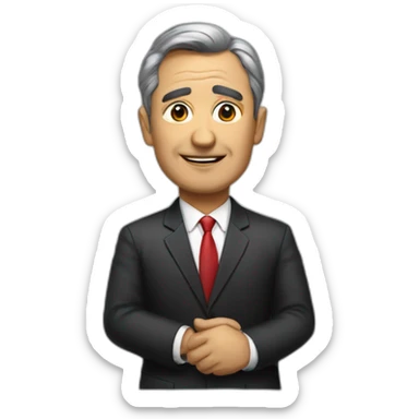 Chilean president Boric sticker