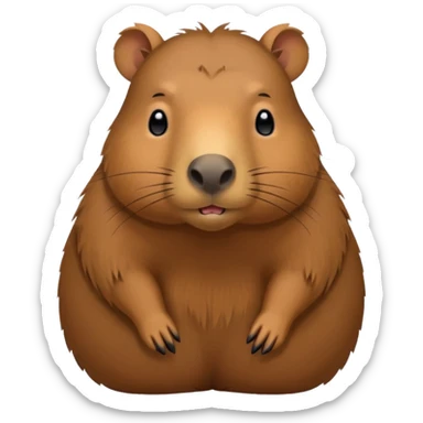 Kapibara sticker