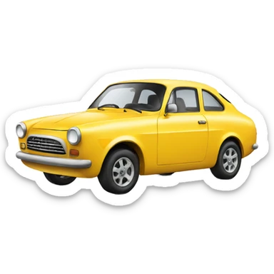 Mano carro automotriz  sticker