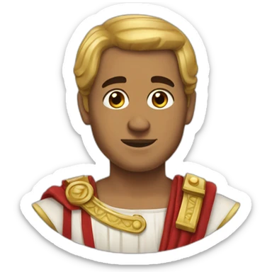julius caeser sticker