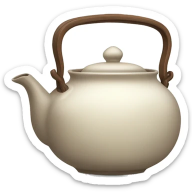 Tea-pot sticker
