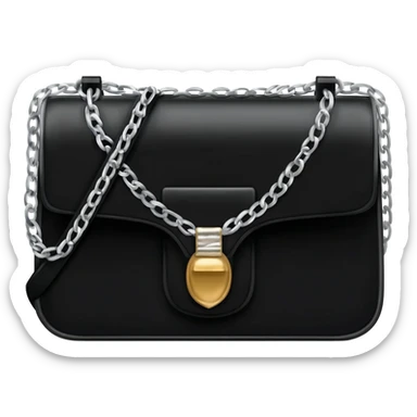 black color lady dior bag sticker