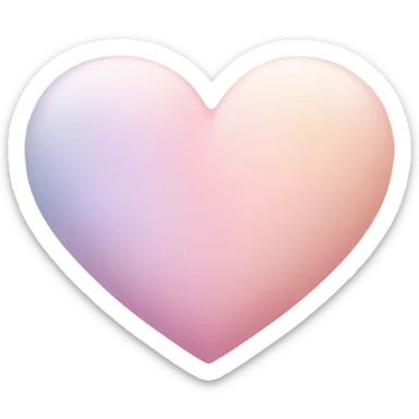 pastel heart ♥️  sticker
