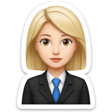 woman lawyer sticker