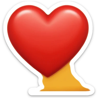 I want to customize a heart emoji which I want to use as sticker in my keyboard for all the apps sticker