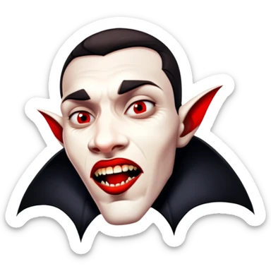 Vampire sticker