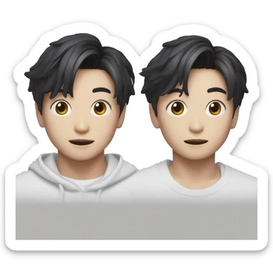 Jeon Jungkook from the music video DNa of BTS sticker