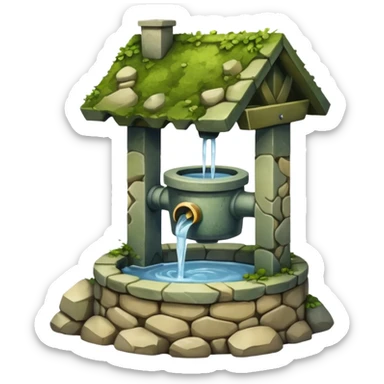 a water well sticker