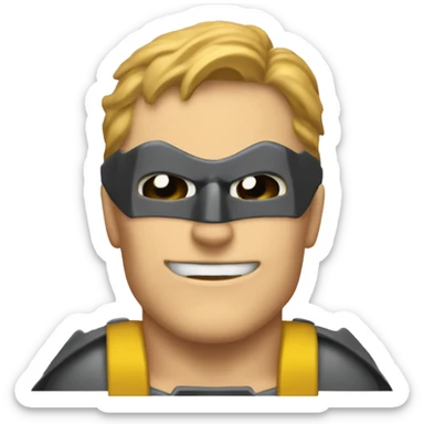 Batman buvant une bière  sticker