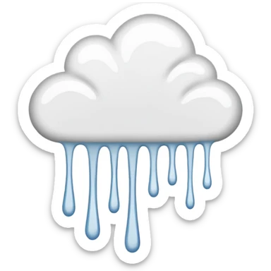 White splatter sticker