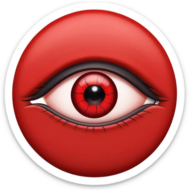 Itachi's sharing gun eye sticker