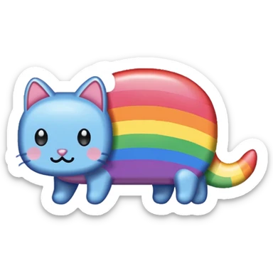 nyan cat sticker
