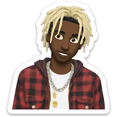 playboi carti with tophay sticker