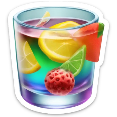 Inside the cocktail, working sticker