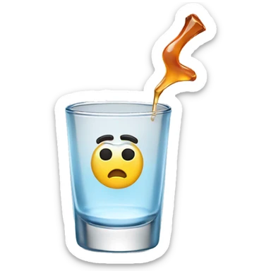 vodka shotglass sticker