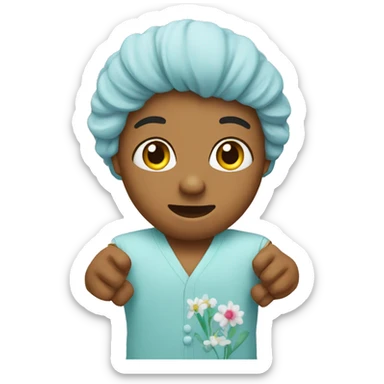 Get well soon sticker