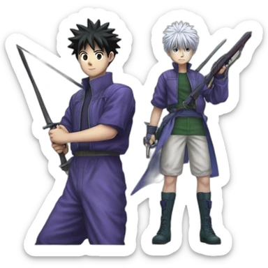 hunter-x-hunter-killua-zoldyck sticker