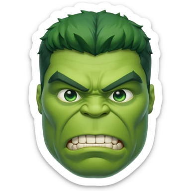 hulk fantasma sticker