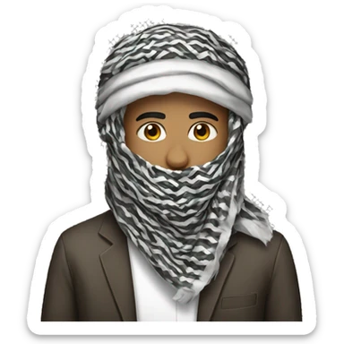 Keffiyeh sticker